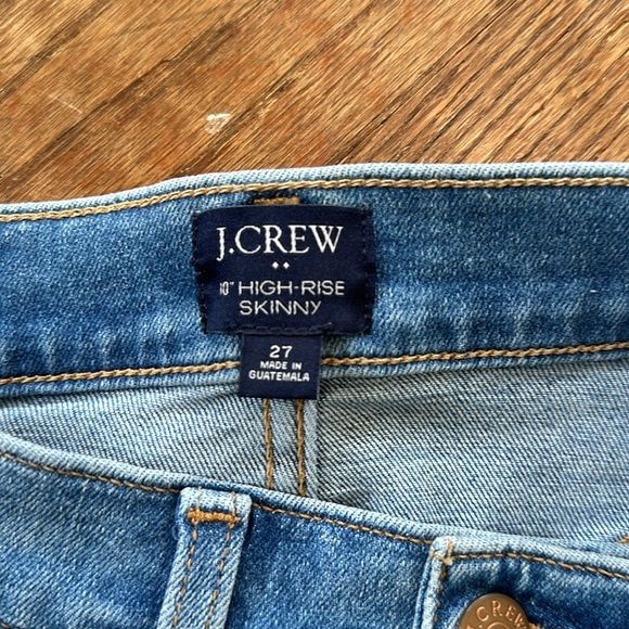JCrew 10” High Rise Skinny Jean - Picture 5 of 5